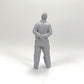 ALPINE (1/35) British Armored Crew SET (2 FIGS & PUPPY)