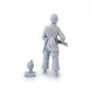 ALPINE (1/35) British Armored Crew SET (2 FIGS & PUPPY)