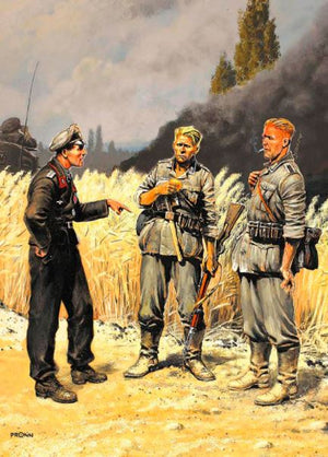 MASTER BOX (1/35) German military men (1939-1942)