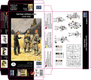MASTER BOX (1/35) German military men (1939-1942)