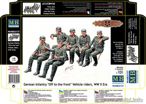 MASTER BOX (1/35) German Infantry "Off to the front" Vehicle riders