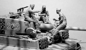 MASTER BOX (1/35) Tankistes allemands