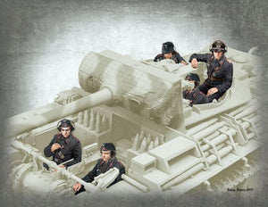 MASTER BOX (1/35) German Tank Crew 1944-1945