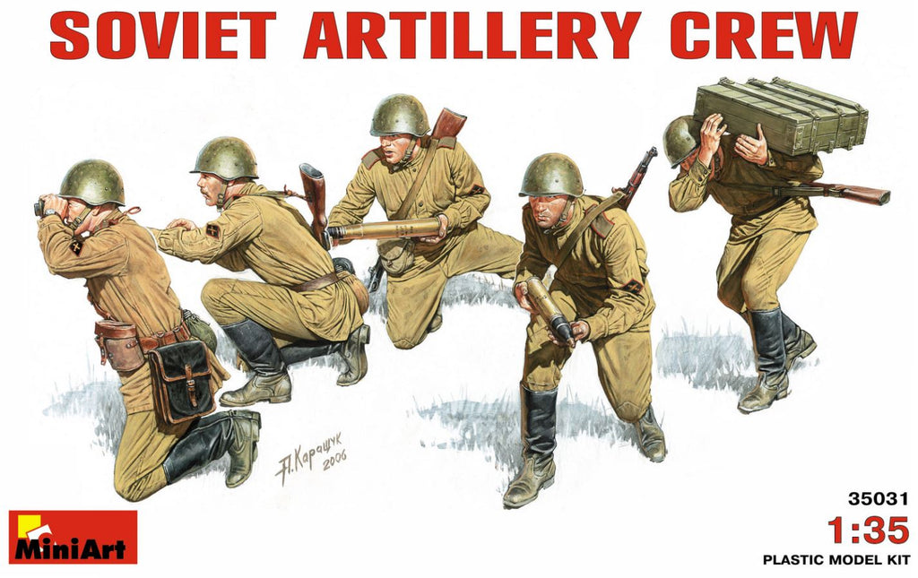 MINIART (1/35) Soviet Artillery Crew