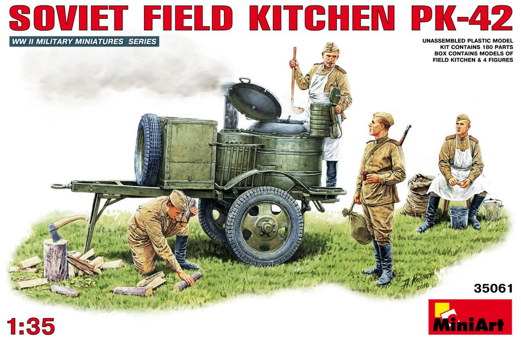 MINIART (1/35) Soviet Field Kitchen PK-42