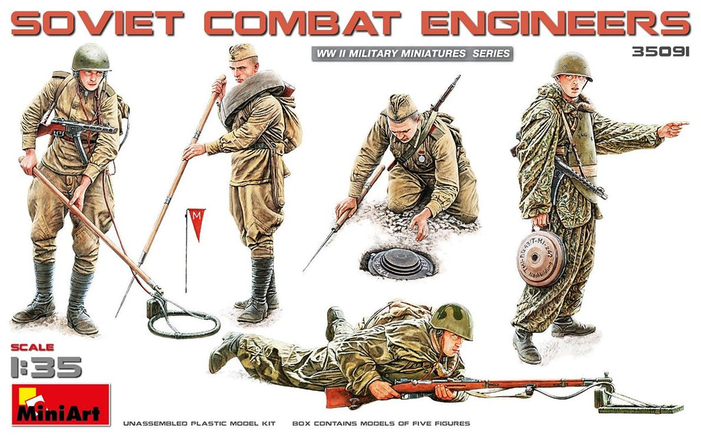 MINIART (1/35) Soviet Combat Engineers
