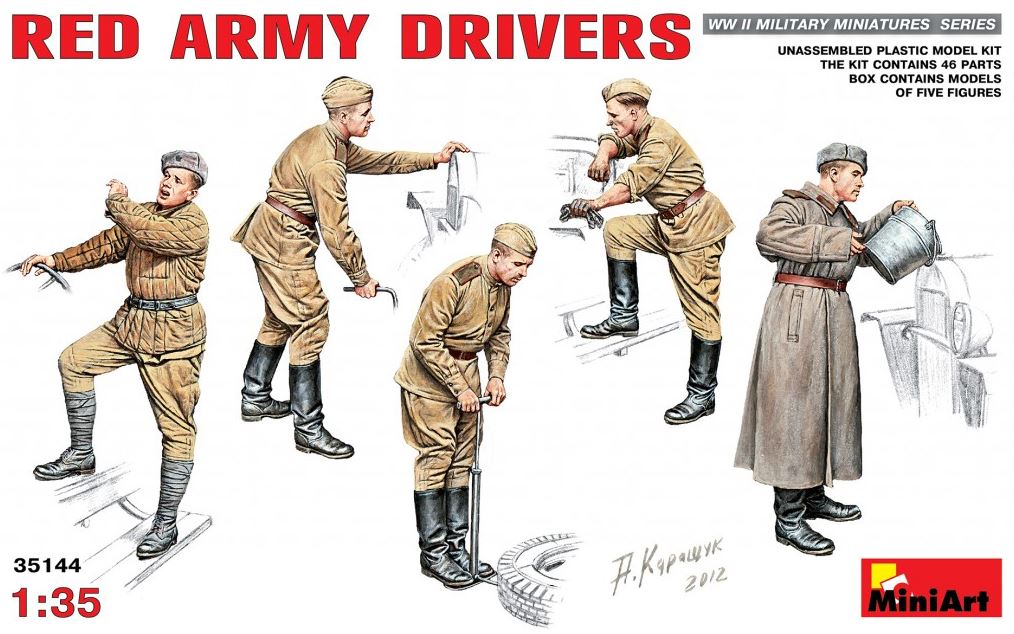 MINIART (1/35) Red Army Drivers