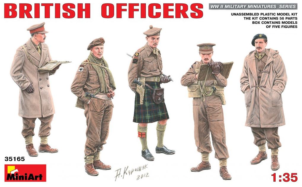 MINIART (1/35) British Officers