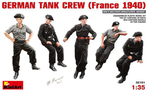 MINIART (1/35) German Tank Crew (France 1940)