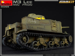 MINIART (1/35) M3 Lee Mid Prod. w/interior