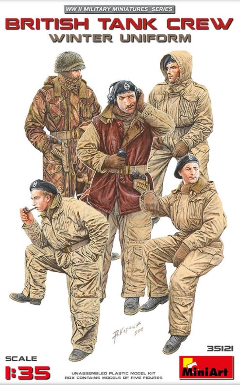 MINIART (1/35) British Tank Crew Winter Uniform