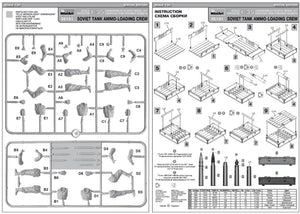 MINIART (1/35) Soviet Tank Ammo-Loading Crew 76mm Shells for Soviet Tank T-34-76