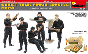 MINIART (1/35) Soviet Tank Ammo-Loading Crew 76mm Shells for Soviet Tank T-34-76