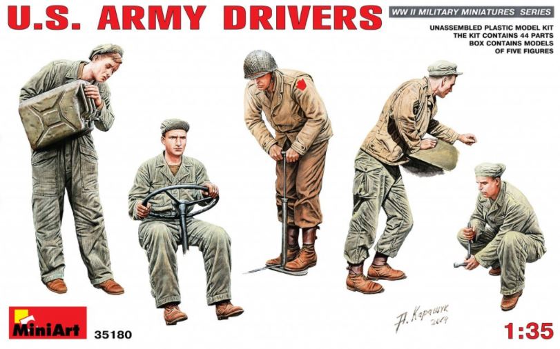 MINIART (1/35) U.S. Army Drivers