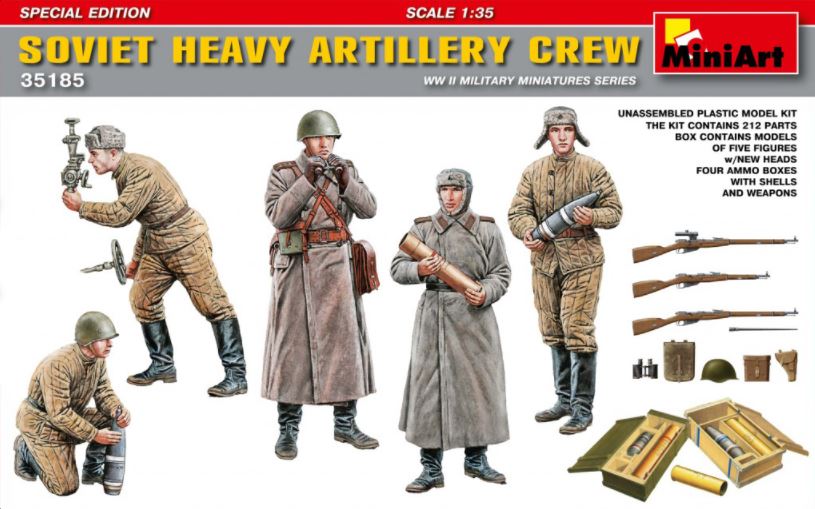 MINIART (1/35) Soviet Heavy Artillery Crew