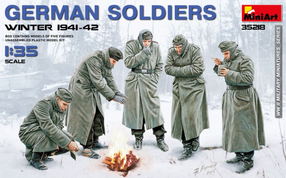 MINIART (1/35) German Soldiers Winter 1941-42