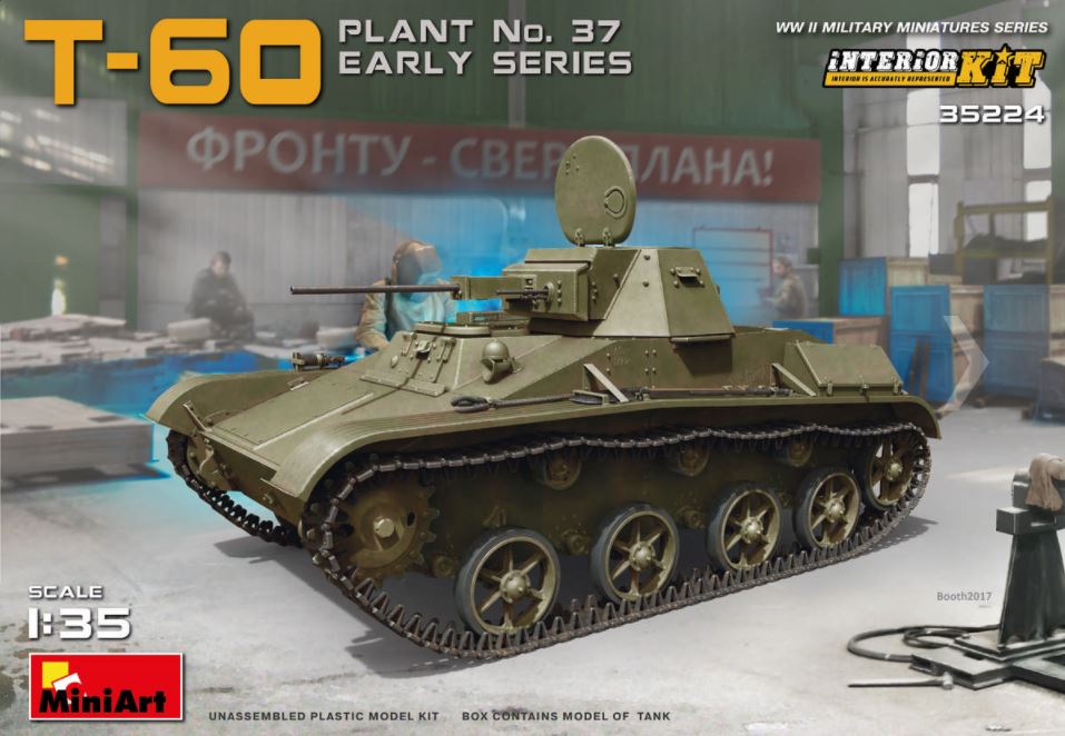 MINIART (1/35) T-60 (Plant No37) early w/interior