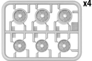MINIART (1/35) M3/M4 Roadwheels set welded type and pressed type