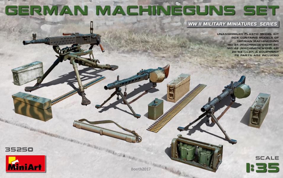 MINIART (1/35) German Machineguns set