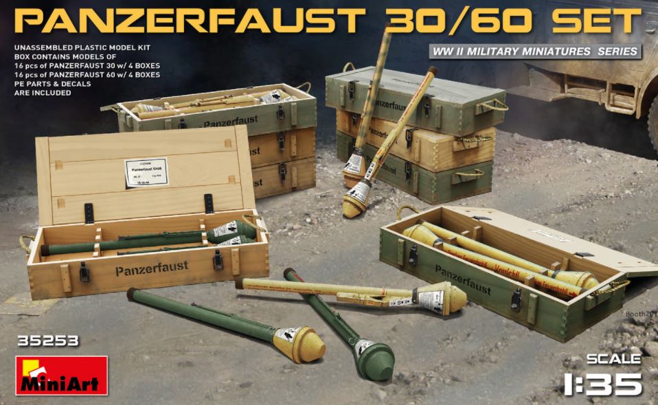 MINIART (1/35) Panzerfaust 30/60 Set