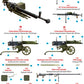 MINIART (1/35) Soviet Infantry Automatic Weapons & Equipment