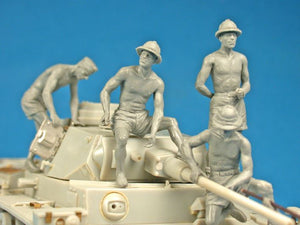 MINIART (1/35) Deutsche Panzerbesatzung Afrikakorps