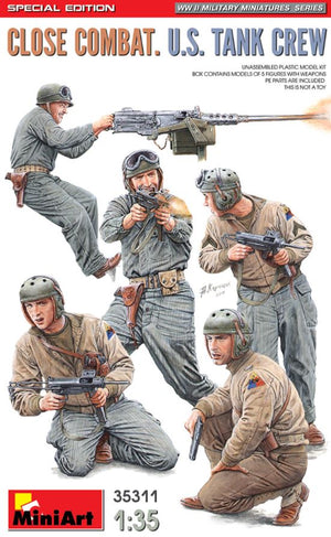 MINIART (1/35) Close Combat. US Tank Crew. Special Edition