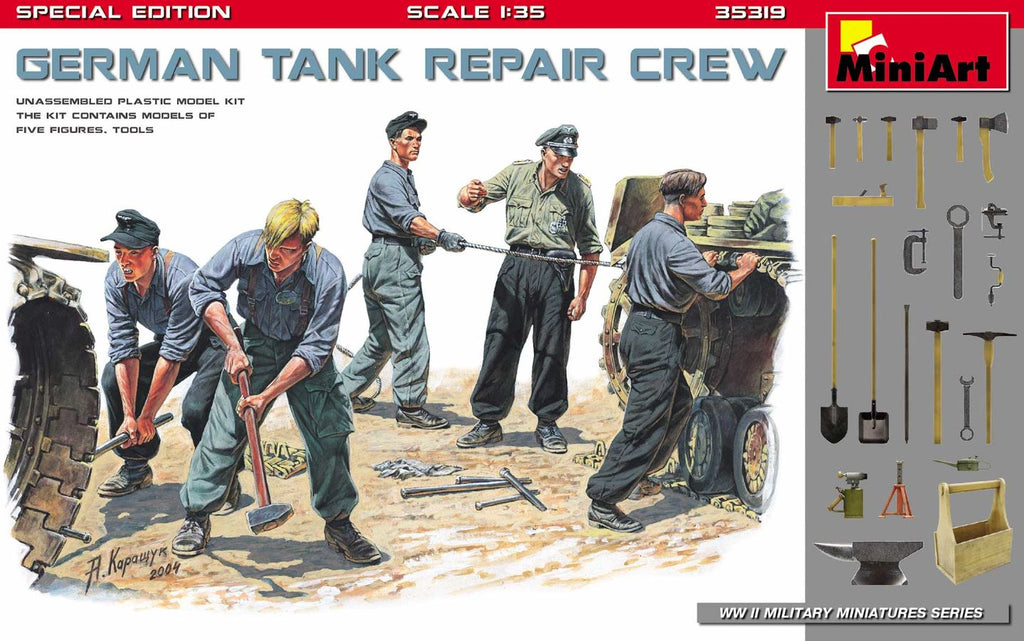MINIART (1/35) German Tank Repair Crew Special Edition