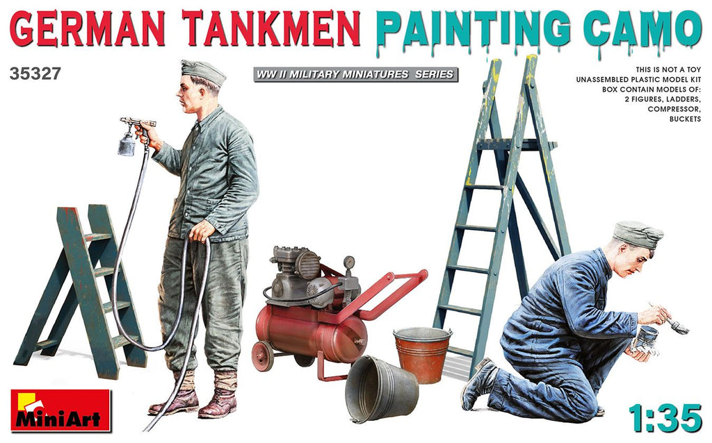 MINIART (1/35) German Tankmen Painting Camo