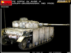 MINIART (1/35) Pz.Kpfw.IV Ausf. H Krupp-Grusonwerk Mid Prod. Agosto-settembre 1943 con interni