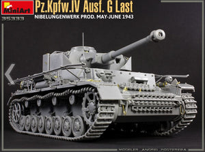 MINIART (1/35) Pz.Kpfw.IV Ausf.G Last/Ausf. H Early. NIBELUNGENWERK Prod. May-June 1943. 2IN1 Interior Kit