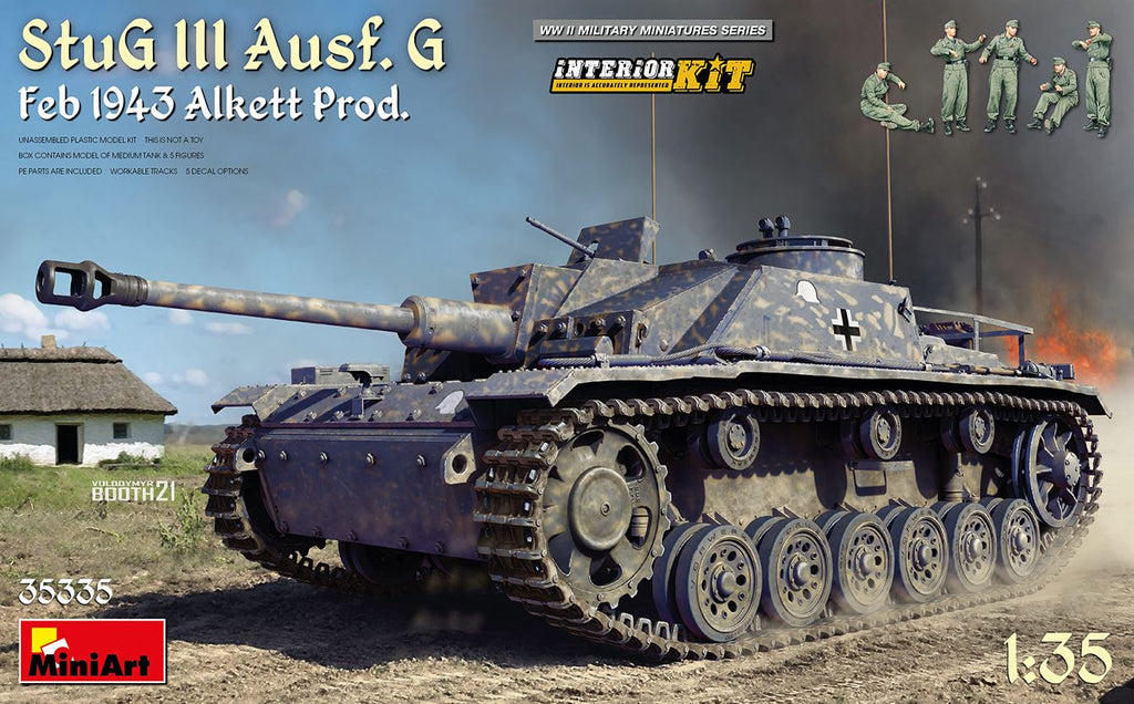 MINIART (1/35) StuG III Ausf. G Feb 1943 Alkett Prod. - Interior Kit