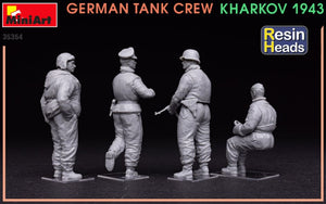 MINIART (1/35) German Tank Crew. Kharkov 1943 (Resin Heads)