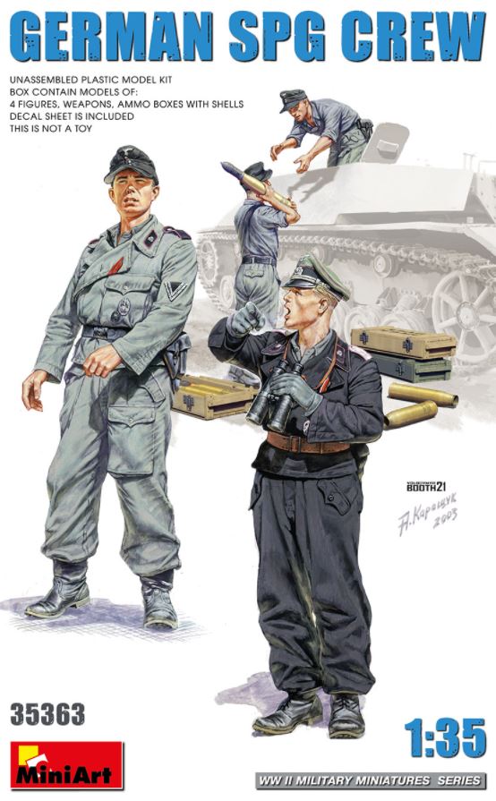 MINIART (1/35) German SPG Crew