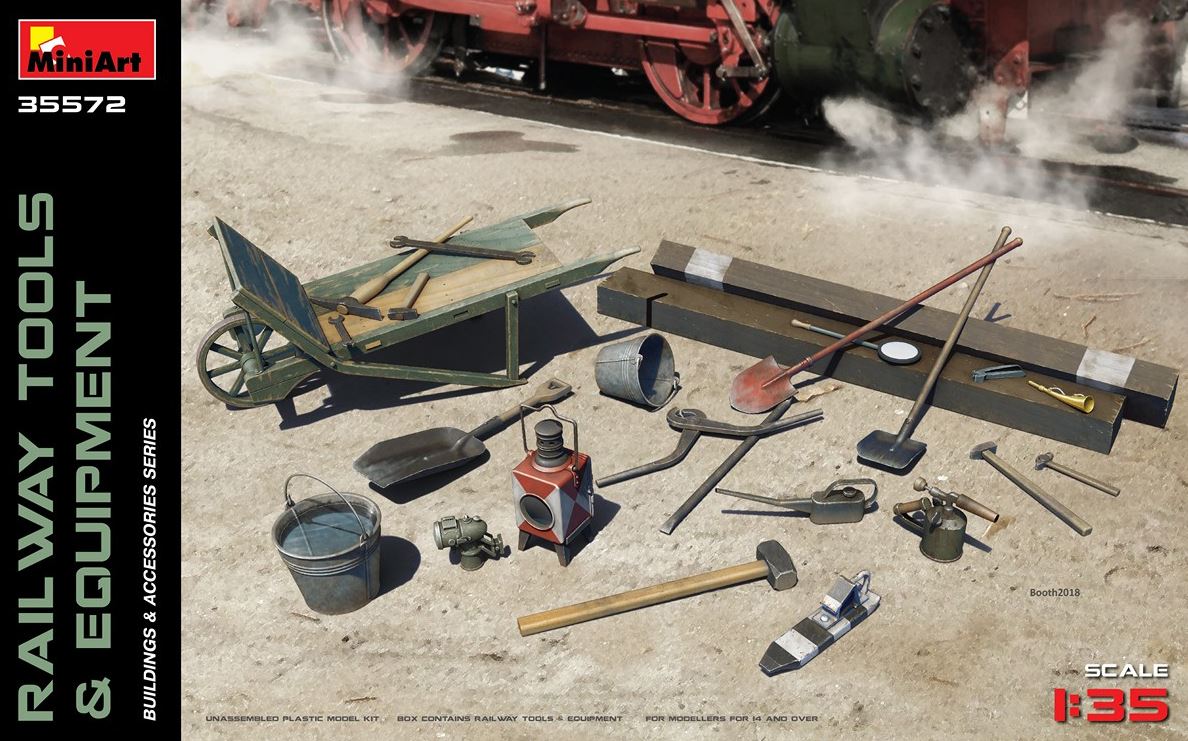 MINIART (1/35) Railway Tools & Equipment