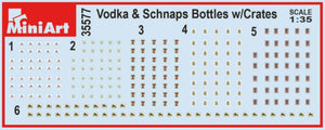 MINIART (1/35) Vodka Bottles with Crates