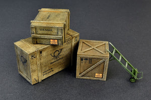 MINIART (1/35) Holzkisten und -kästen (WW2 und der modernen Ära)