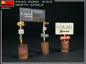 MINIART (1/35) Road Signs WW2 North Africa