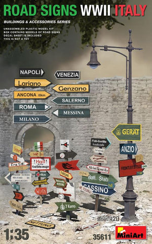 MINIART (1/35) Road Signs WWII Italy