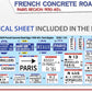 MINIART (1/35) French Concrete Road Signs Paris Region 1930-40's
