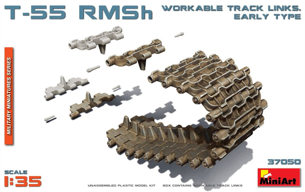 MINIART (1/35)  T-55 RMSh Workable Track links Early Type