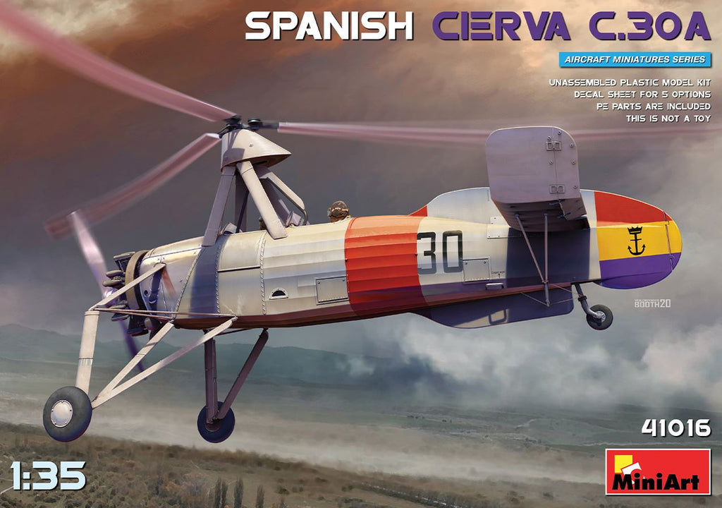 MINIART (1/35) Spanish Cierva C.30A