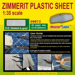 MASTERTOOLS Zimmerit Plastic Sheet