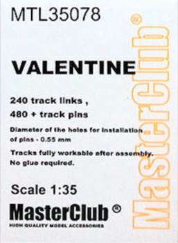MASTERCLUB (1/35) Metallic Chains for Valentine/Bishop