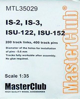 MASTERCLUB Cadenas Metálicas para JS-2/JS-3/ISU-122/ISU-152 Late