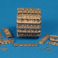 MASTERCLUB Cadenas Metálicas para Pz.Kpfw.VI Ausf.B Kingtiger Mid Gg 26/800/300