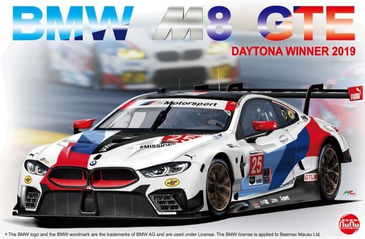 NUNU (1/24) BMW M8 GTE 2019 24 Hours of Daytona Winner