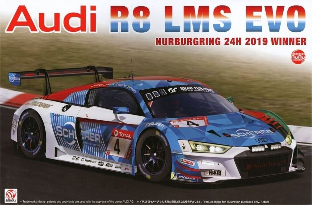 NUNU (1/24) Audi R8 LMS GT3 Evo - Nürburgring 24H 2019 Winner