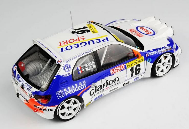 NUNU (1/24) Peugeot 306 Maxi EVO2 1998 Monte Carlo Rally