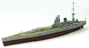 Corazzata della Royal Navy MENG (1/700) H.M.S.  Rodney (29)
